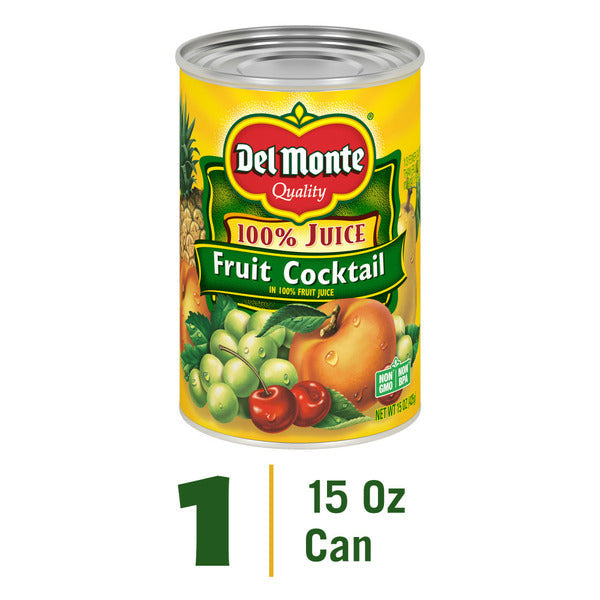 Cocktail de fruits Del Monte dans du jus de fruits