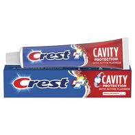 Pasta de dientes Crest para la protección contra caries, pasta regular