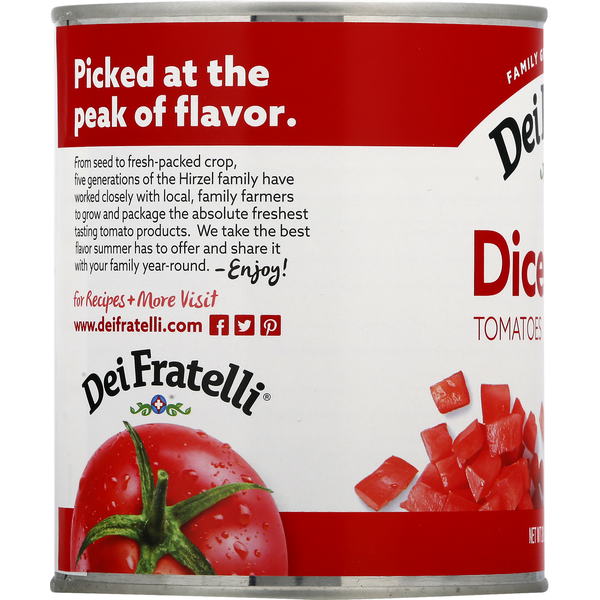 Tomates Diced Dei Fratelli - Calidad Premium
