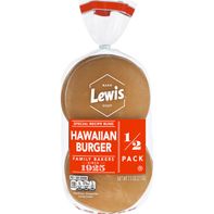 Lewis Bake Shop Half Pack Hawaiian Hamburger Buns