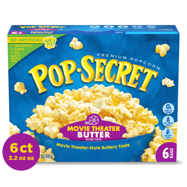 Pop Secret Popcorn au Beurre de Cinéma
