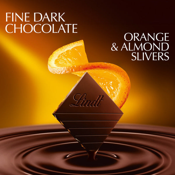 Lindt Excellence Intense Orange Dark Chocolate with Almonds