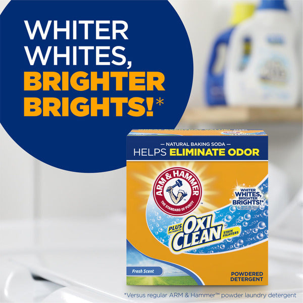 Detergente en polvo para lavandería Arm & Hammer Plus Oxiclean