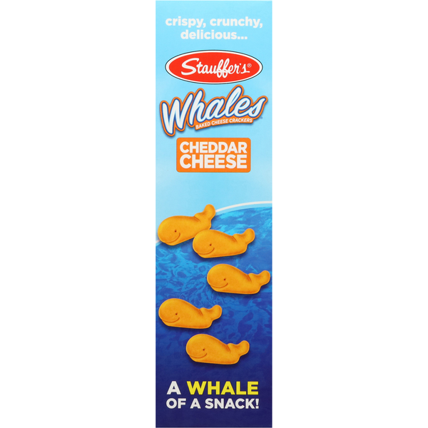 Galletas de Queso Cheddar Horneadas Stauffers Whales