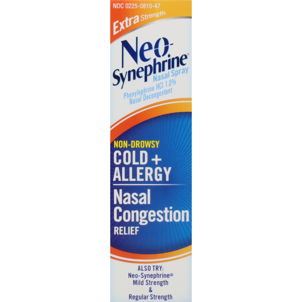 Neo-Synephrine Nasal Spray - Extra Strength, Non-Drowsy Relief
