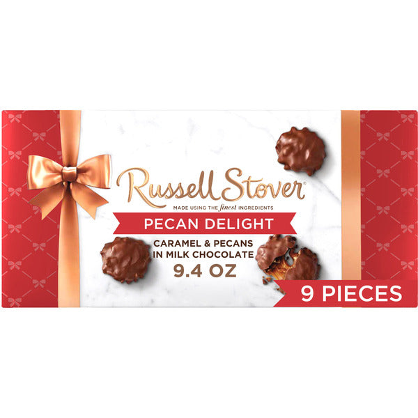 Caja de regalo de chocolates con nuez de pecana Russell Stover