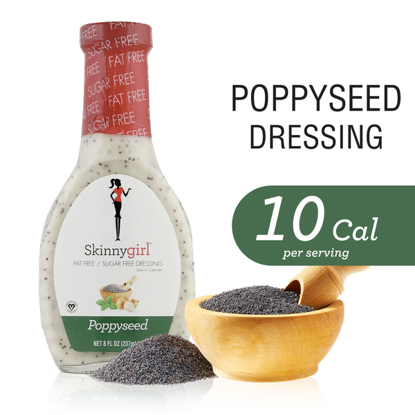 Aderezo para Ensaladas de Semilla de Amapola Skinnygirl, 8 FL OZ