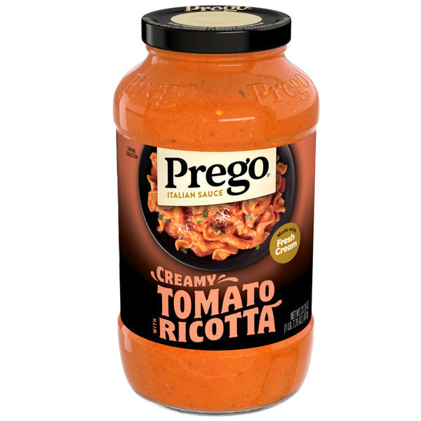 Salsa de Pasta de Tomate Cremosa Prego con Queso Ricotta