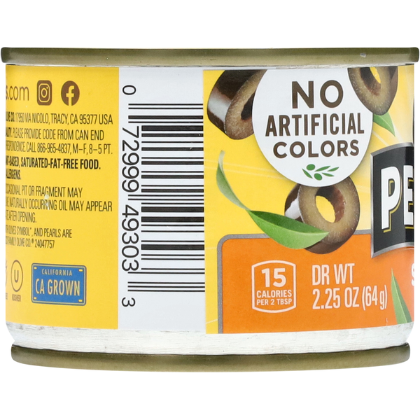 Aceitunas Rojas Rebanadas Pearls de California