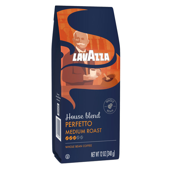 Lavazza House Blend Perfetto Café en Grano Tostado Medio