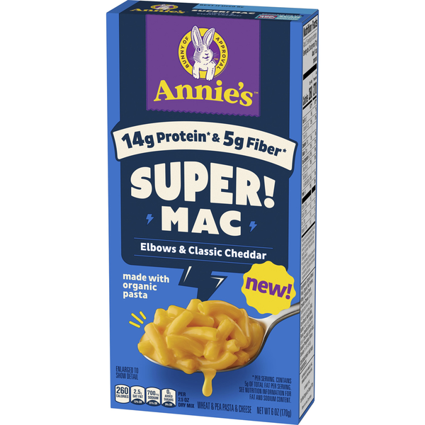 Macaroni Elbows Super! d'Annie avec Cheddar Classique