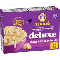Annie's Deluxe Shells and White Cheddar
