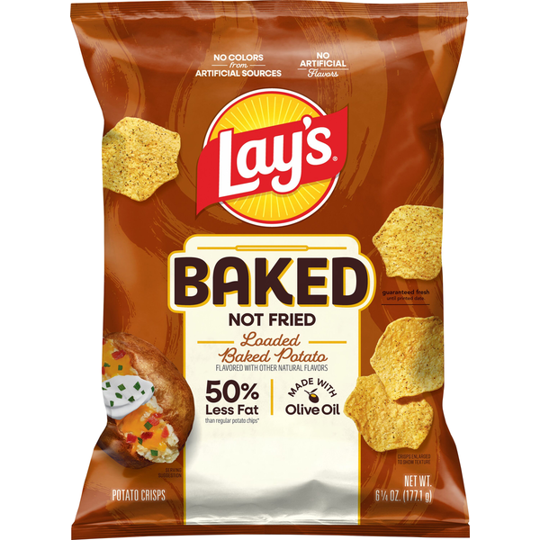 Chips de pommes de terre cuites au four Lay's Loaded
