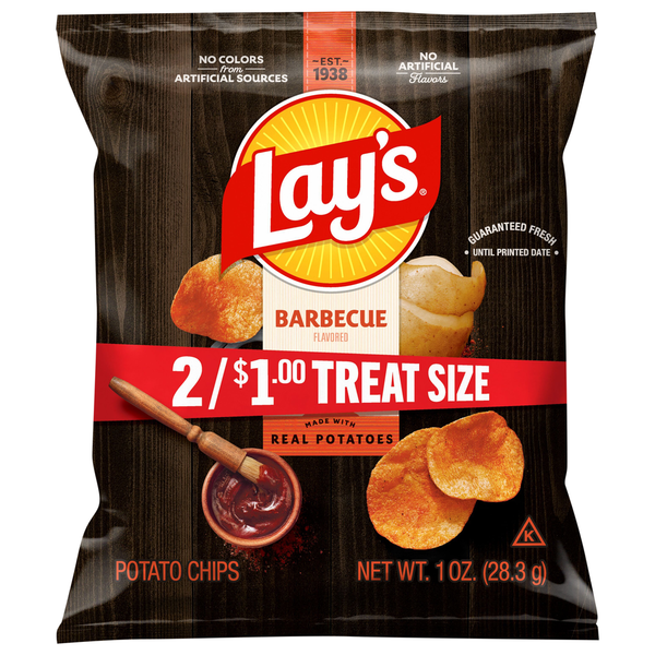 Papas Fritas Sabor Barbacoa Lay's - Tamaño Snack