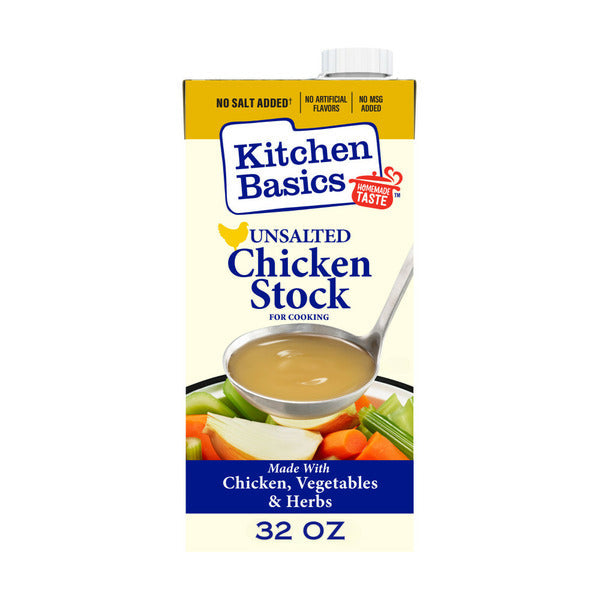 Bouillon de poulet non salé Kitchen Basics