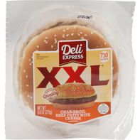 Deli Express Beef Patty Sandwich with Cheese