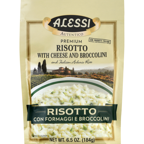 Alessi Premium Risotto with Cheese and Broccolini