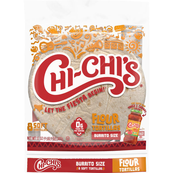 Tortillas de Estilo Burrito de Harina Chi-Chi's