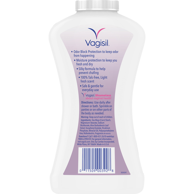 Vagisil Deodorant Powder - 100% Talc Free Formula