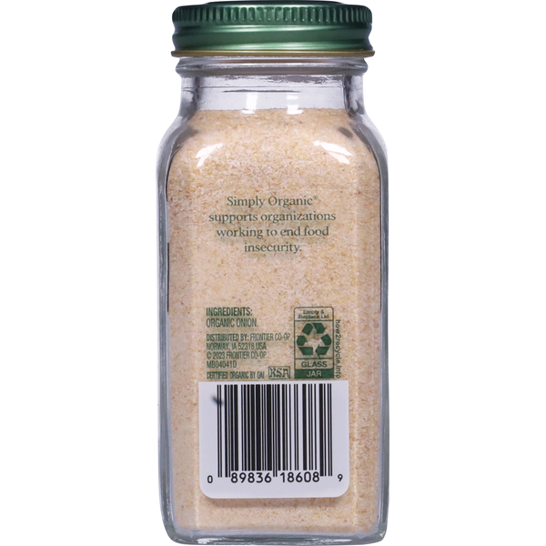 Simply Organic Onion Powder - Especia Culinaria Premium