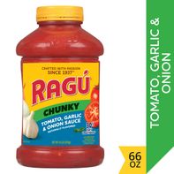 Sauce à Pâtes Ragu Chunky Tomate, Ail et Oignon
