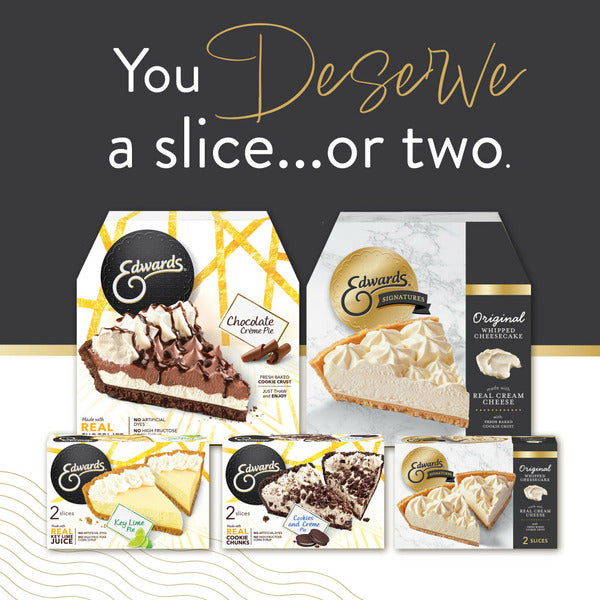 Edwards Singles Cookies and Crème Pie