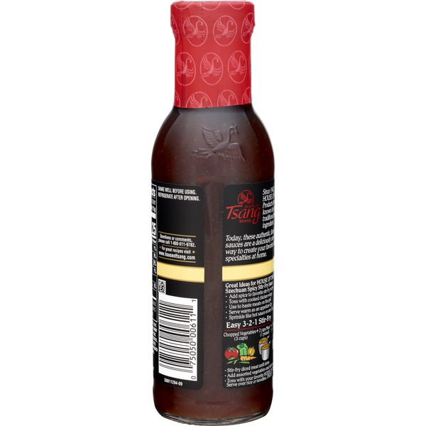 Sauce pour sauté épicée Szechuan de House of Tsang