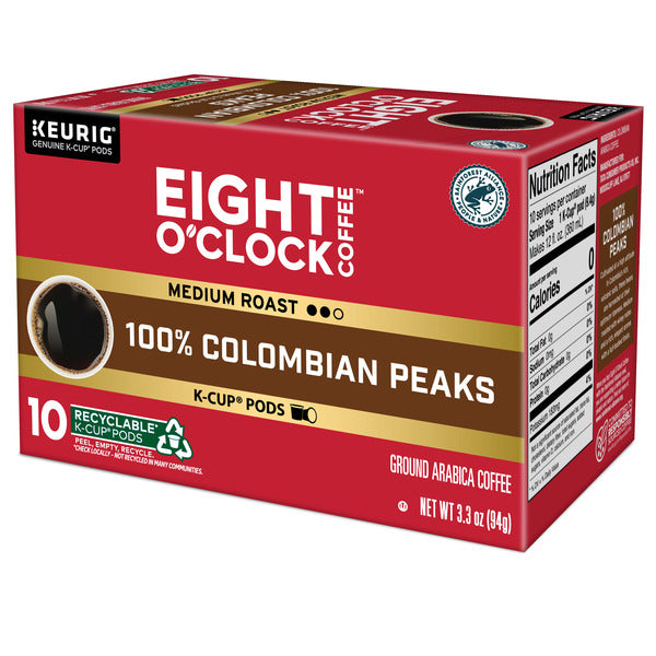 Capsules K-Cup Eight O’Clock Colombian Peaks