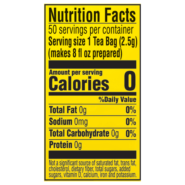 Té Negro Lipton Yellow Label