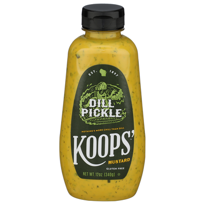 Moutarde aux cornichons à l'aneth de Koops