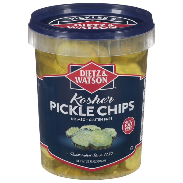 Dietz & Watson Kosher Pickle Chips