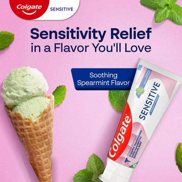 Pasta de dientes Colgate para dientes sensibles - Protección completa, limpieza mentolada