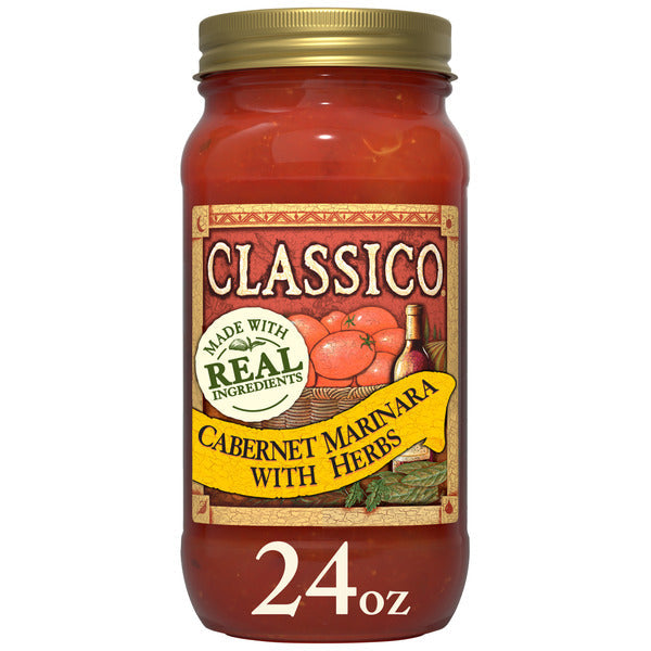 Classico Cabernet Tomato Marinara with Herbs Pasta Sauce