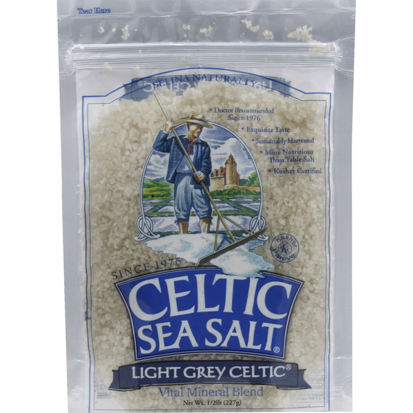 Sel de mer celtique sel gris clair