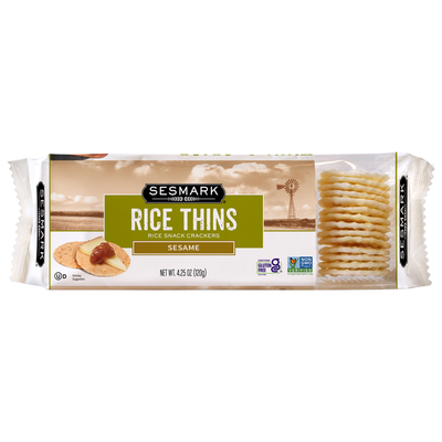 Sesmark Rice Thins with Sesame