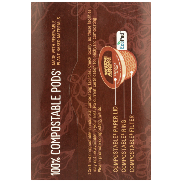 Café en dosettes Wide Awake Mild Roast Breakfast Blend