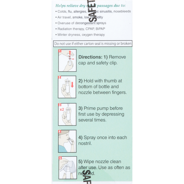 Ayr Sinus Spray - No-Drip Saline Nasal Gel