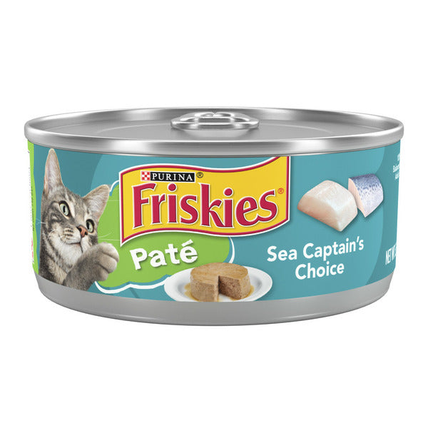 Purina Friskies Nourriture Humide pour Chats Pâté, Choix du Capitaine de Mer
