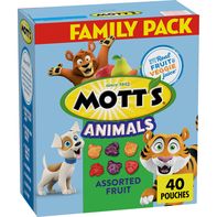 Mott's Snacks de Frutas Surtidas en Paquete Familiar