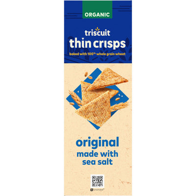 TRISCUIT Organic Original Thin Crisps Crackers