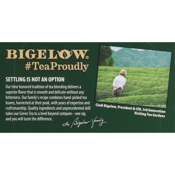 Bigelow Decaffeinated Green Tea - Premium Quality