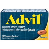 Advil Ibuprofen 200mg Coated Tablets