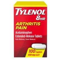 TYLENOL 8HR Soulagement de la douleur arthritique Comprimés, 650 mg