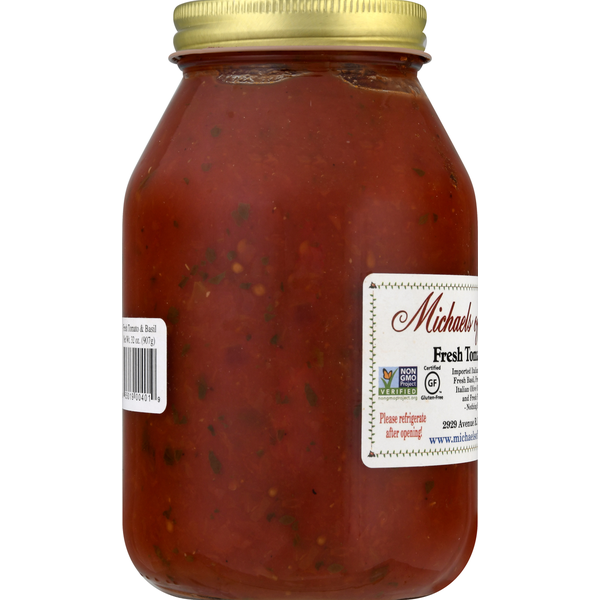 Tomate fraîche et basilic de Michael’s de Brooklyn