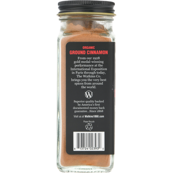 Cannelle moulue biologique Watkins
