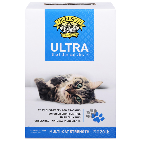 Dr. Elsey's Multi-Cat Strength Unscented Scoopable Litter