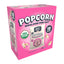 LesserEvil Organic Popcorn Snack Pack Box - Himalayan Pink