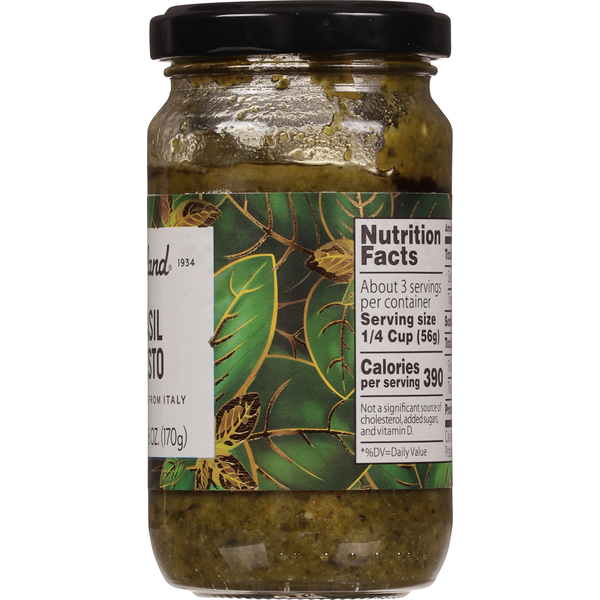 Roland Foods Premium Basil Pesto