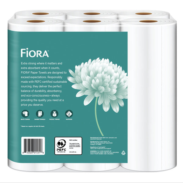 Fiora 2-Ply Extra Strong Double Rolls Paper Towels