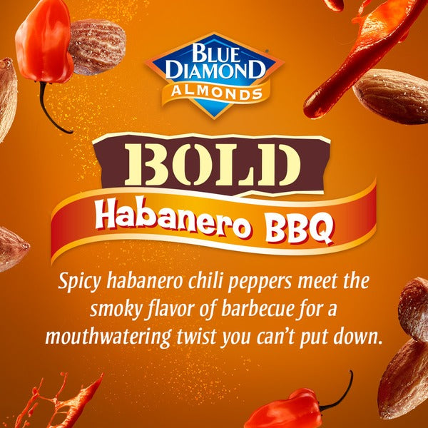 Almendras Blue Diamond BOLD, Habanero BBQ